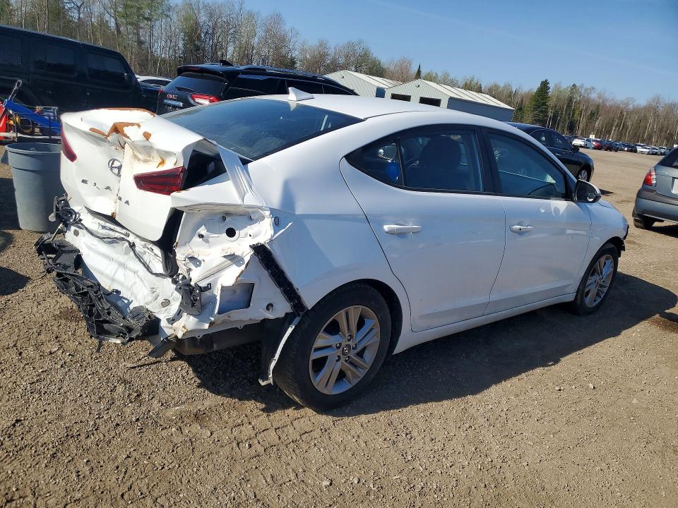 2020 Hyundai Elantra VIN KMHD84LF3LU902281 COPART salvage auction — FRONT END, Salvage Title, sold $975 on 2026-07-14 (photo 3)