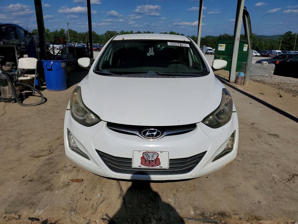 2014 Hyundai Elantra VIN 5NPDH4AE2EH456619 COPART salvage auction — NORMAL WEAR, Al - Certificate Of Title, sold $1,550 on 2026-07-07 (photo 5)