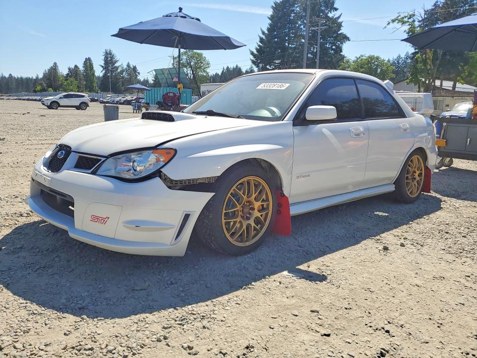 2007 Subaru Impreza VIN JF1GD76677L523974 COPART salvage auction — SIDE, WA - BILL OF SALE, sold $4,100 on 2026-07-24 (photo 1)