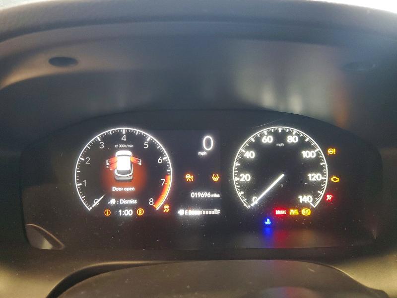 2025 Honda Hr-v VIN 3CZRZ1H38SM700974 COPART salvage auction — FRONT END, Tx - Salvage Vehicle Title, sold $6,800 on 2026-07-09 (photo 9)