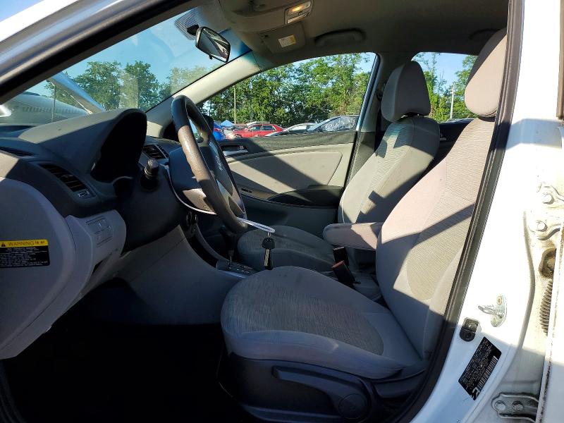 2017 Hyundai Accent VIN KMHCT4AEXHU309822 COPART salvage auction — FRONT END, Md - Certificate Of Title, sold $1,100 on 2026-07-02 (photo 7)
