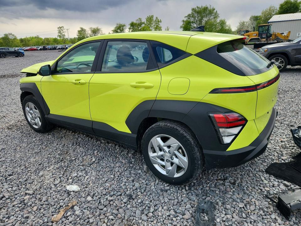 2025 Hyundai Kona VIN KM8HA3AB7SU187570 COPART salvage auction — FRONT END, Il - Salvage Certificate, sold $5,300 on 2026-07-27 (photo 2)