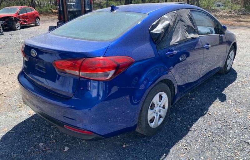 2017 Kia Forte VIN 3KPFK4A78HE045956 COPART salvage auction — SIDE, OH - CERTIFICATE OF TITLE (P), sold $1,300 on 2026-07-02 (photo 4)