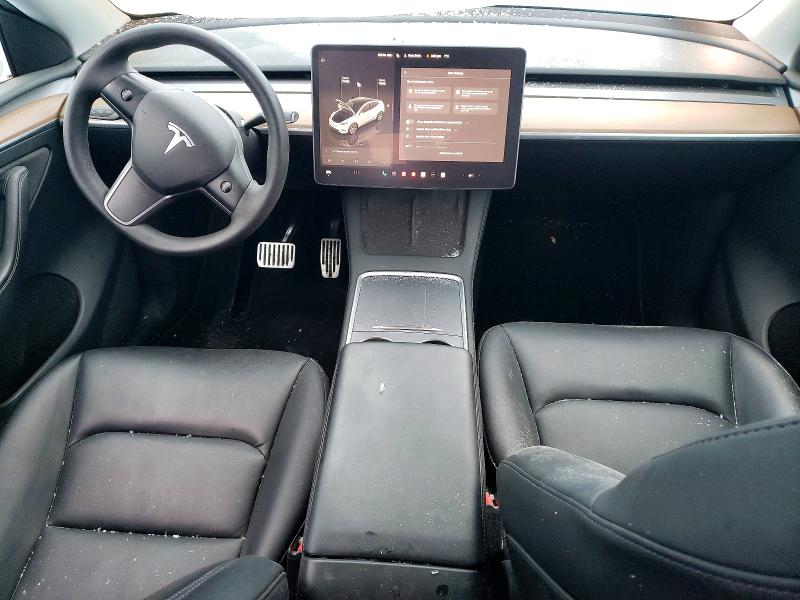 2023 Tesla Model y VIN 7SAYGAEE8PF583103 COPART salvage auction — VANDALISM, On - Permit No Brand - Unfit, sold $15,300 on 2026-07-03 (photo 8)