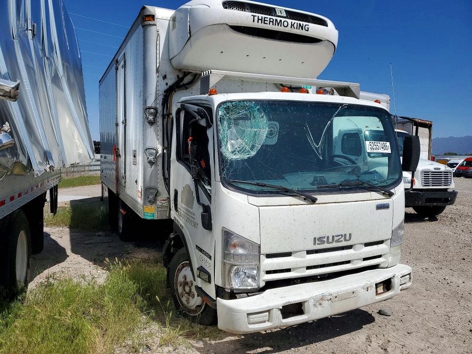 2014 Isuzu Npr VIN JALE5W167E7302086 COPART salvage auction — ROLLOVER, Ut - Salvage Certificate, sold $4,825 on 2026-07-06 (photo 4)