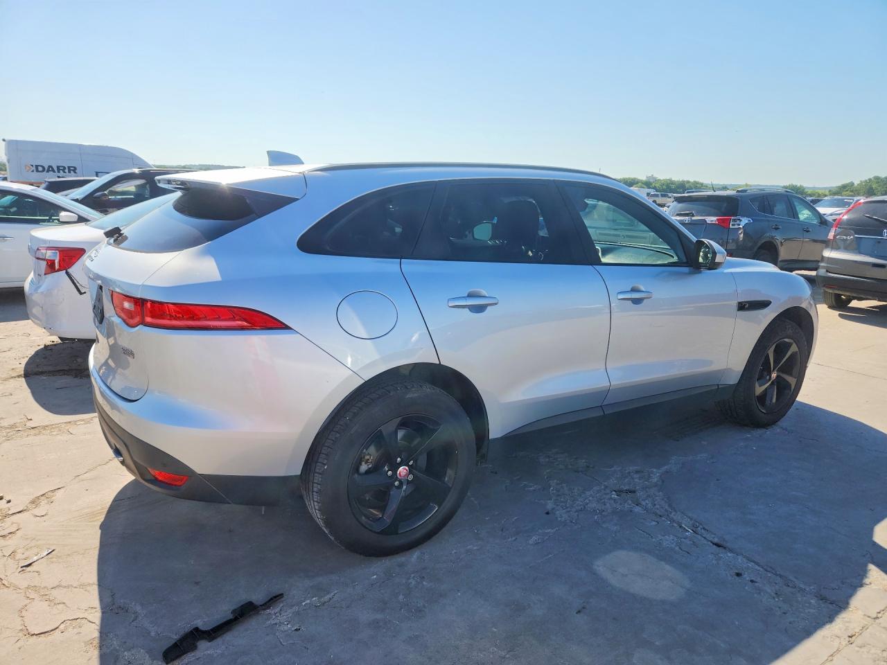 2018 Jaguar F-Pace VIN SADCJ2FX1JA265892 COPART salvage auction — Normal Wear, TX - CERTIFICATE OF TITLE (P), sold $4,300 on 2026-07-09 (photo 3)