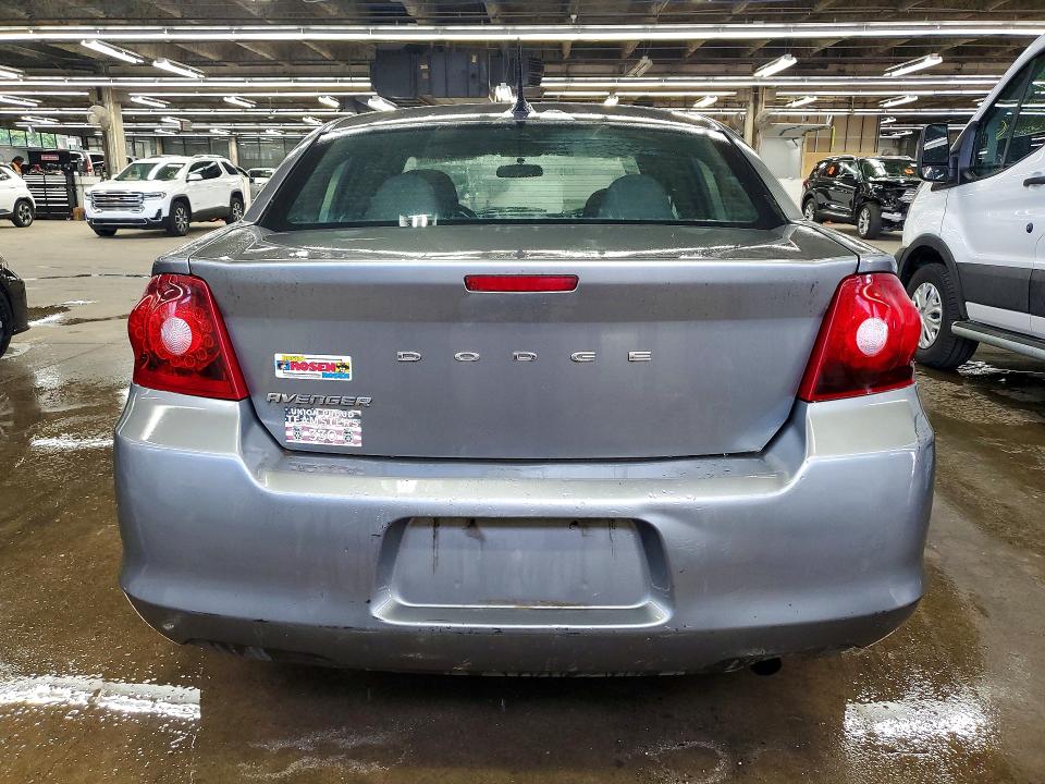 2012 Dodge Avenger VIN 1C3CDZAB0CN310893 COPART salvage auction — MECHANICAL, Il - Cert Of Title-Corrected, sold $400 on 2026-07-02 (photo 6)