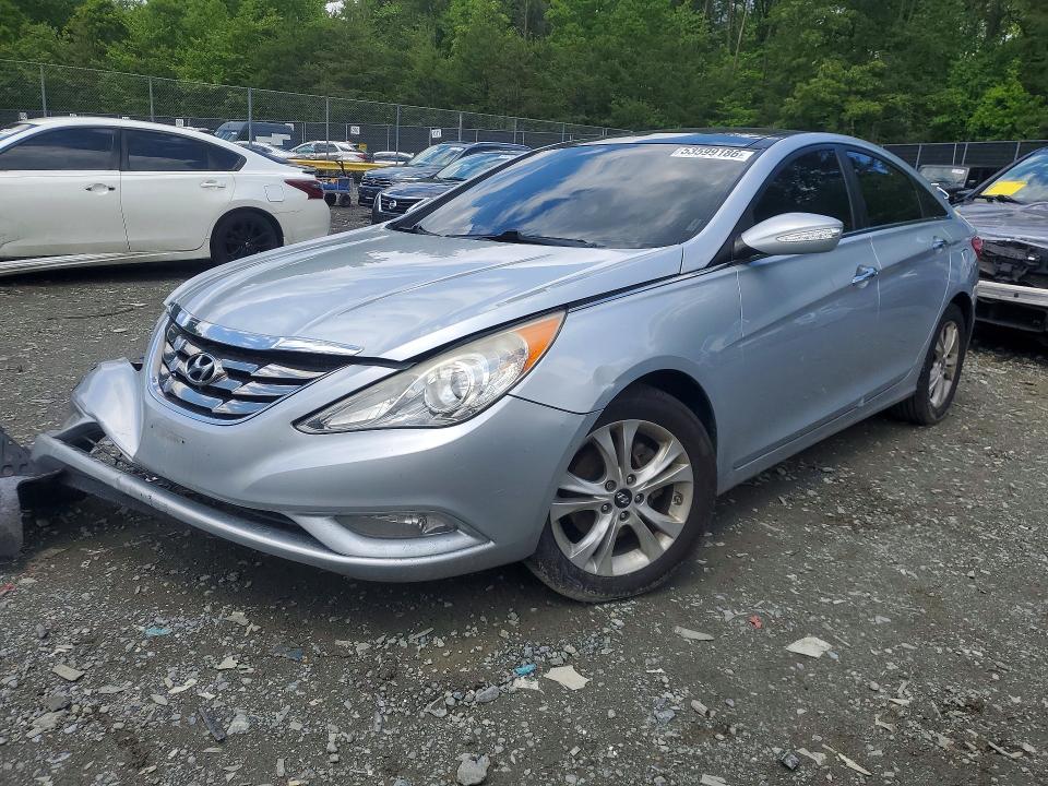 2012 Hyundai Sonata VIN 5NPEC4AC9CH357360 COPART salvage auction — FRONT END, Md - Cert Of Salvage > 75% Damage, sold $225 on 2026-07-28 (photo 1)
