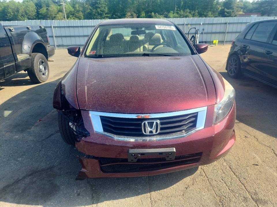 2010 Honda Accord VIN 1HGCP2F3XAA119774 COPART salvage auction — FRONT END, Ri - Salvage Certificate Of Title, sold $1,850 on 2026-07-02 (photo 5)