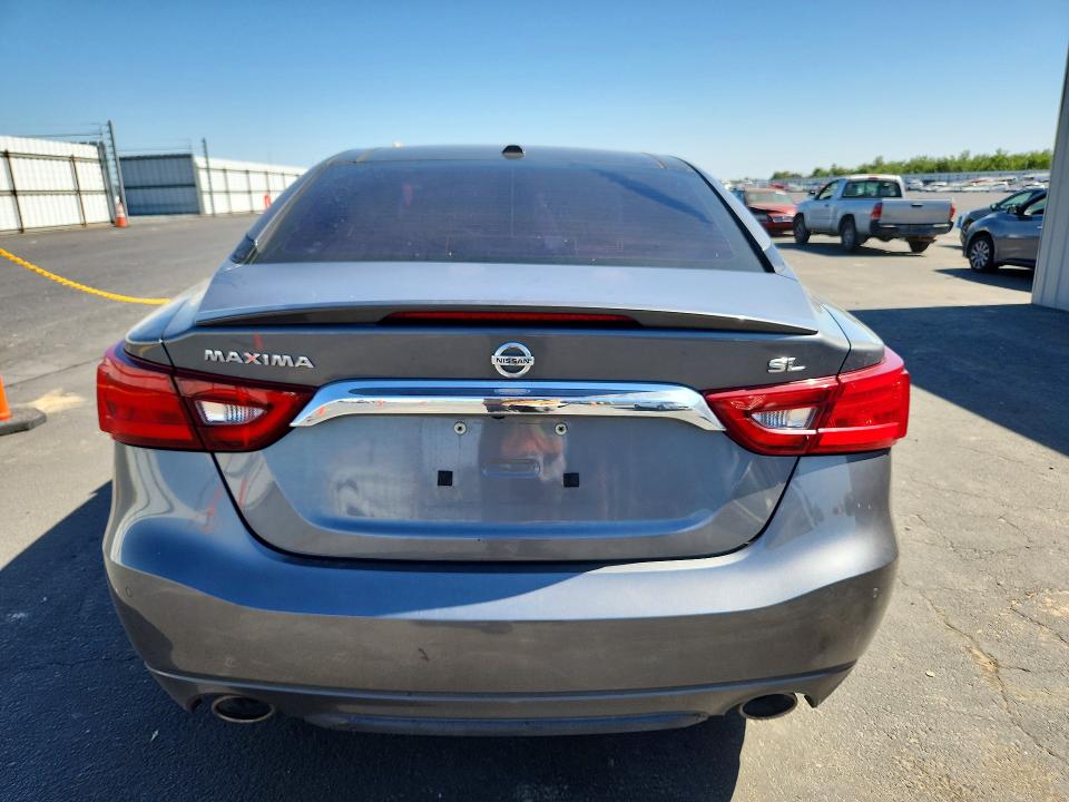 2017 Nissan Maxima VIN 1N4AA6AP1HC364010 COPART salvage auction — SIDE, Ca - Salvage Certificate, sold $1,600 on 2026-07-02 (photo 6)