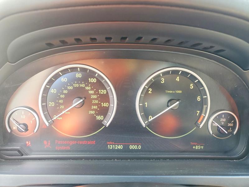2012 BMW 7 series VIN WBAKB4C5XCC576017 COPART salvage auction — MECHANICAL, Fl - Cert Of Title-Rebuilt, sold $300 on 2026-07-08 (photo 9)