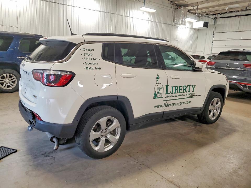 2019 Jeep Compass VIN 3C4NJDBB0KT678357 COPART salvage auction — REAR END, Mn - Cert Of Title-Salvage, sold $1,750 on 2026-07-02 (photo 3)