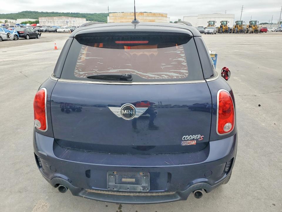 2012 Mini Cooper VIN WMWZC3C58CWL84115 COPART salvage auction — MECHANICAL, Ok - Certificate Of Title, sold $750 on 2026-07-29 (photo 6)