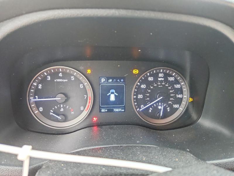 2017 Hyundai Tucson VIN KM8J23A42HU356032 COPART salvage auction — FRONT END, Fl - Cert Of Title Slvg Rebuildable, sold $2,100 on 2026-07-29 (photo 9)