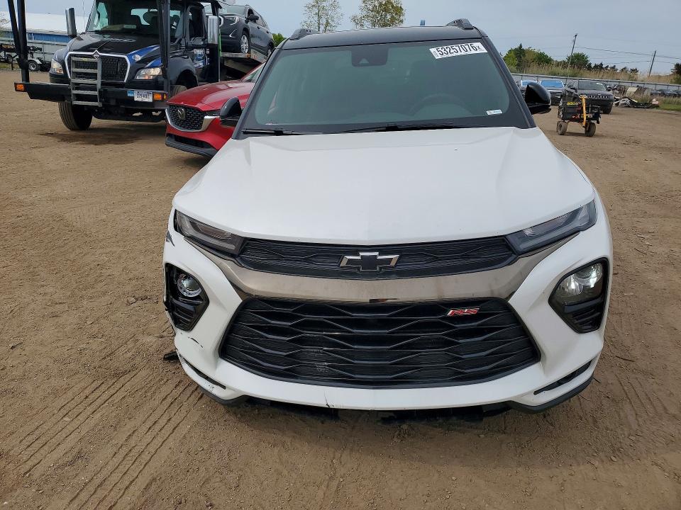 2022 Chevrolet Trailblazer VIN KL79MUSL6NB016397 COPART salvage auction — SIDE, Oh - Cert Of Title-Salvage, sold $5,200 on 2026-07-27 (photo 5)