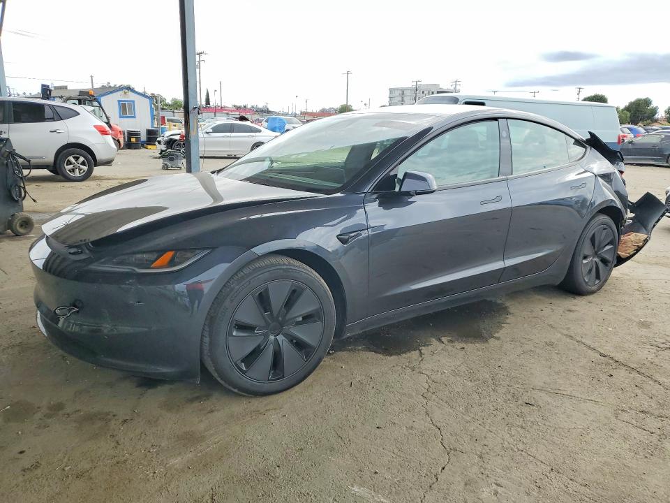 2024 Tesla VIN 5YJ3E1EA3RF743451 COPART salvage auction — REAR END, Ca - Salvage Certificate, sold $9,900 on 2026-07-02 (photo 1)