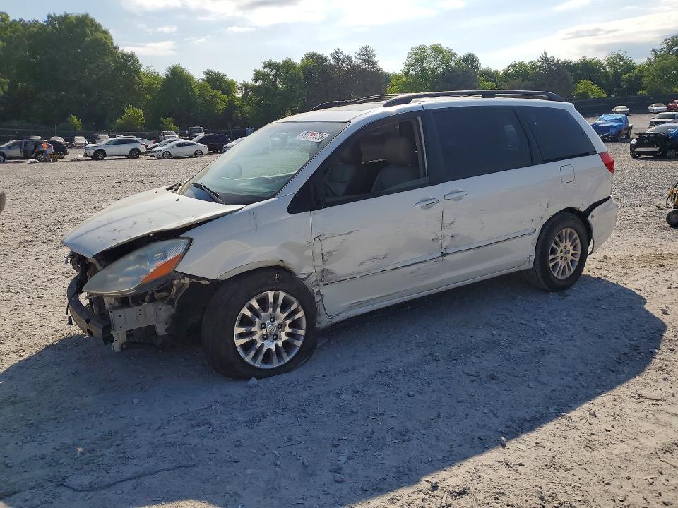 2010 Toyota Sienna VIN 5TDYK4CC9AS319616 COPART salvage auction — ALL OVER, Tn - Salvage Certificate, sold $725 on 2026-07-02 (photo 1)