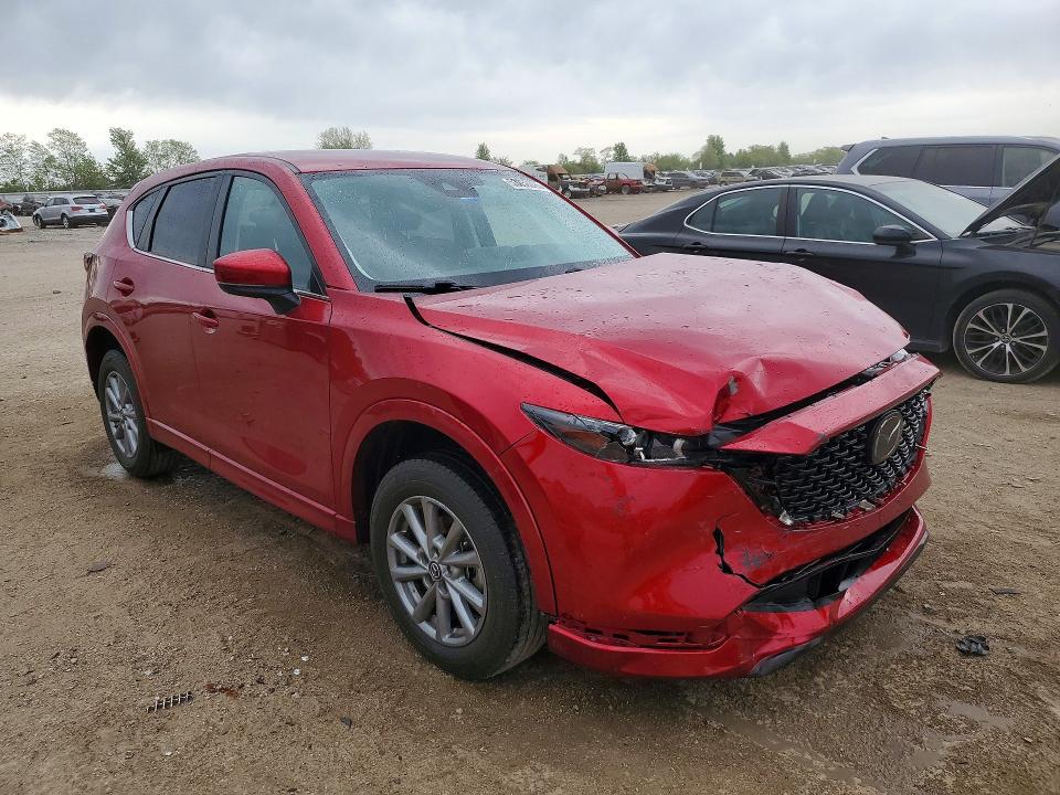 2024 Mazda Cx-5 VIN JM3KFBBLXR0432514 COPART salvage auction — FRONT END, Il - Salvage Certificate, sold $8,800 on 2026-07-30 (photo 4)