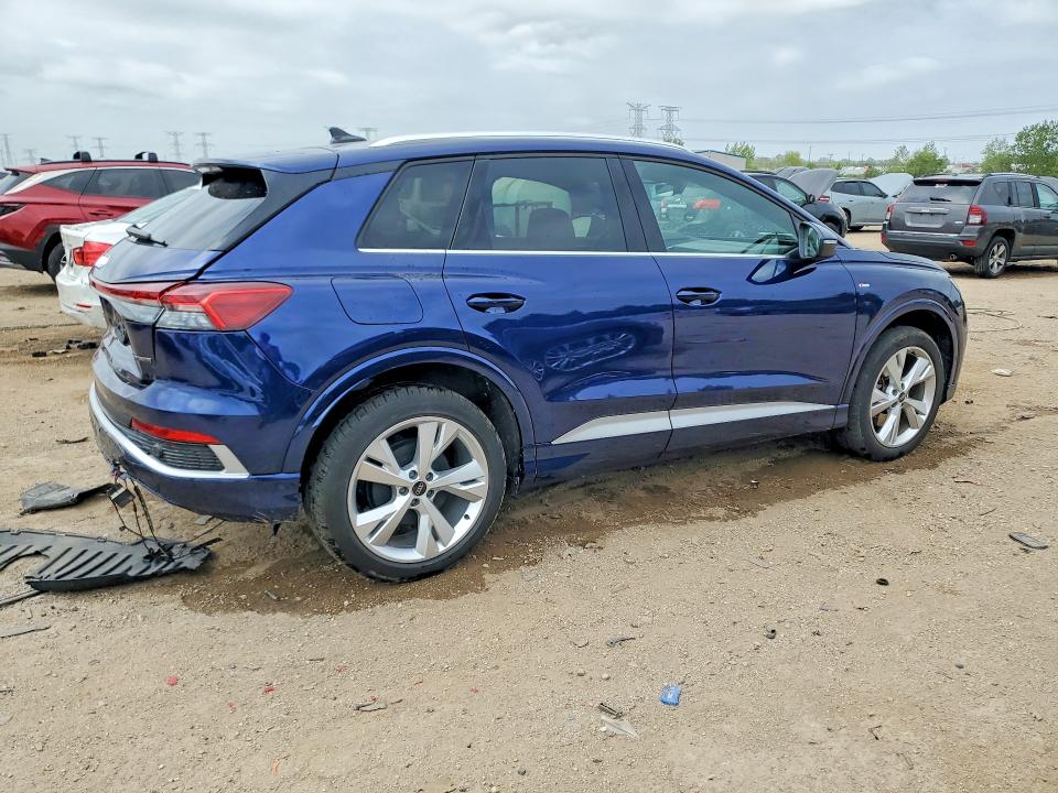 2023 Audi Q4 e-tron VIN WA1L2BFZ3PP035586 COPART salvage auction — REAR END, Il - Salvage Certificate, sold $12,500 on 2026-07-30 (photo 3)