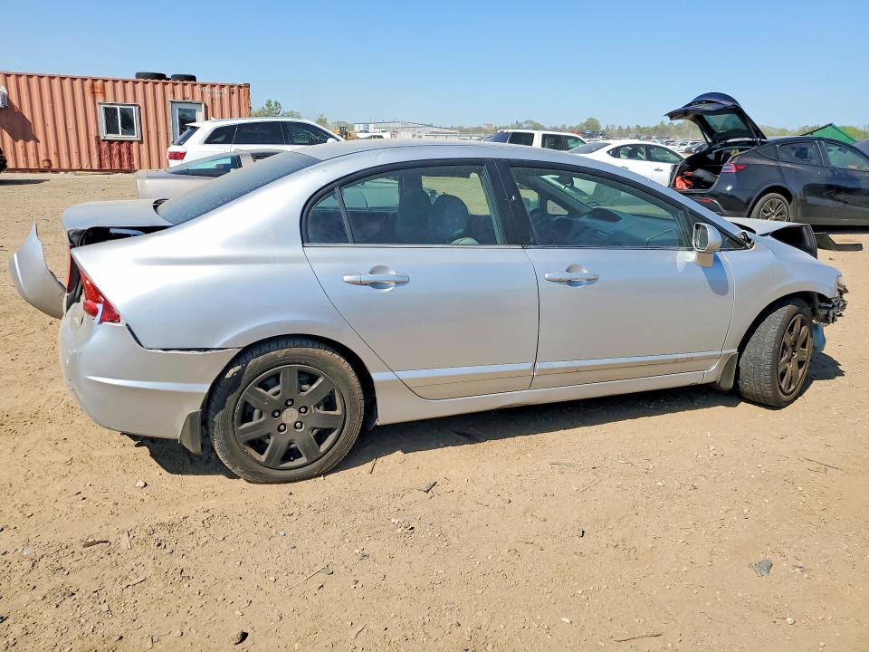 2007 Honda Civic VIN 1HGFA16537L027185 COPART salvage auction — FRONT END, Il - Salvage Certificate, sold $325 on 2026-07-09 (photo 3)
