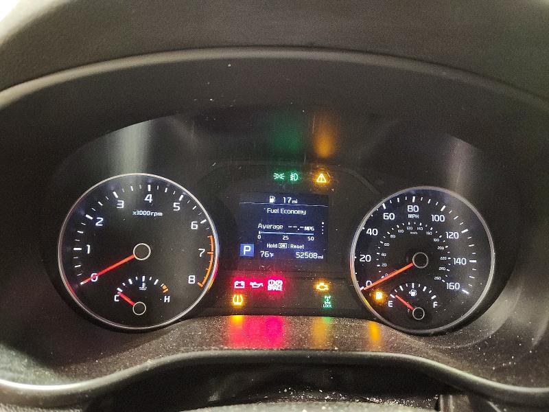 2022 Kia Sportage VIN KNDPMCAC0N7005470 COPART salvage auction — FRONT END, Pa - Certificate Of Salvage, sold $4,650 on 2026-07-14 (photo 9)