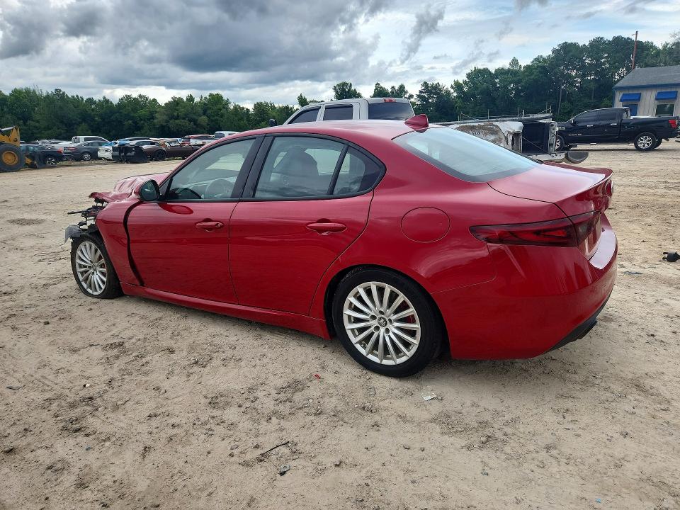 2022 Alfa romeo Giulia VIN ZARFAMAN0N7662870 COPART salvage auction — FRONT END, Ga - Cert Of Title-Salvage, sold $1,750 on 2026-07-31 (photo 2)
