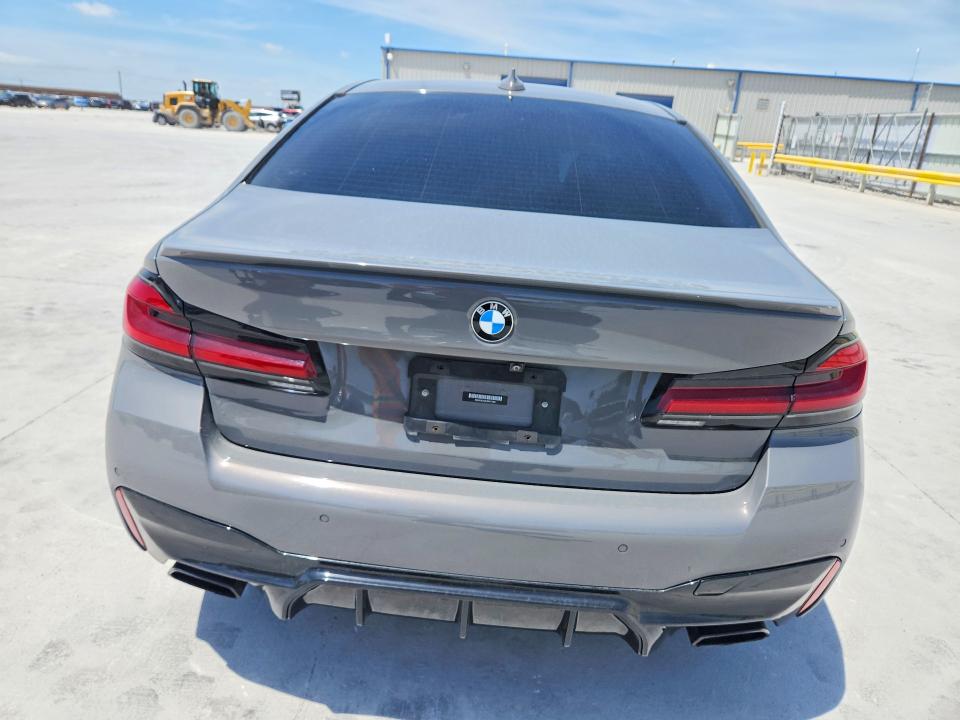 2021 BMW 5er VIN WBA53BJ02MWX11996 COPART salvage auction — FRONT END, Id - Salvage Certificate Of Title, sold $17,200 on 2026-07-24 (photo 6)