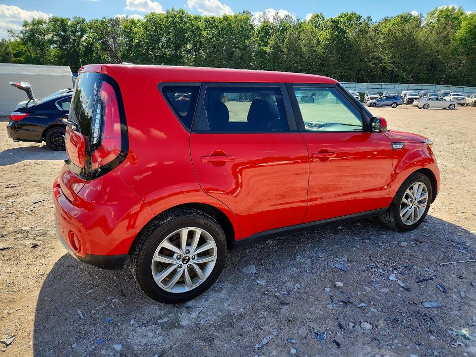 2018 Kia Soul VIN KNDJP3A51J7543944 COPART salvage auction — FRONT END, Va - Cert Of Title - Salvage, sold $2,550 on 2026-07-27 (photo 3)