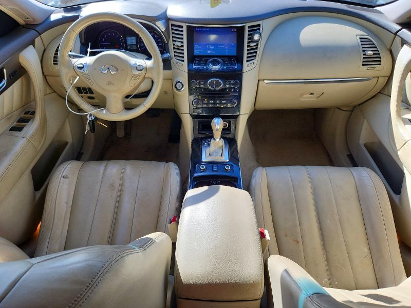 2013 Infiniti Fx VIN JN8CS1MW5DM173110 COPART salvage auction — MINOR DENT/SCRATCHES, Id - Salvage Certificate Of Title, sold $2,700 on 2026-07-17 (photo 8)