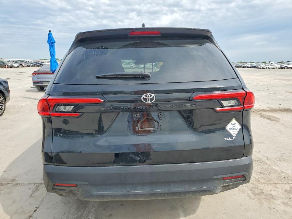 2024 Toyota Highlander VIN 5TDAAAA59RS017536 COPART salvage auction — FRONT END, Tx - Salvage Vehicle Title, sold $14,000 on 2026-07-23 (photo 6)