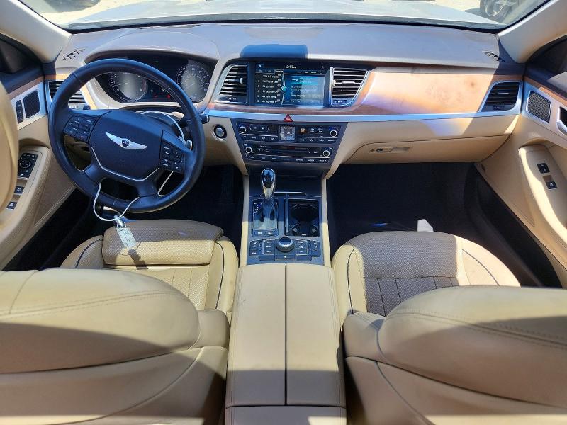 2015 Hyundai Genesis VIN KMHGN4JE3FU079534 COPART salvage auction — FRONT END, Ca - Salvage Certificate, sold $1,550 on 2026-07-02 (photo 8)