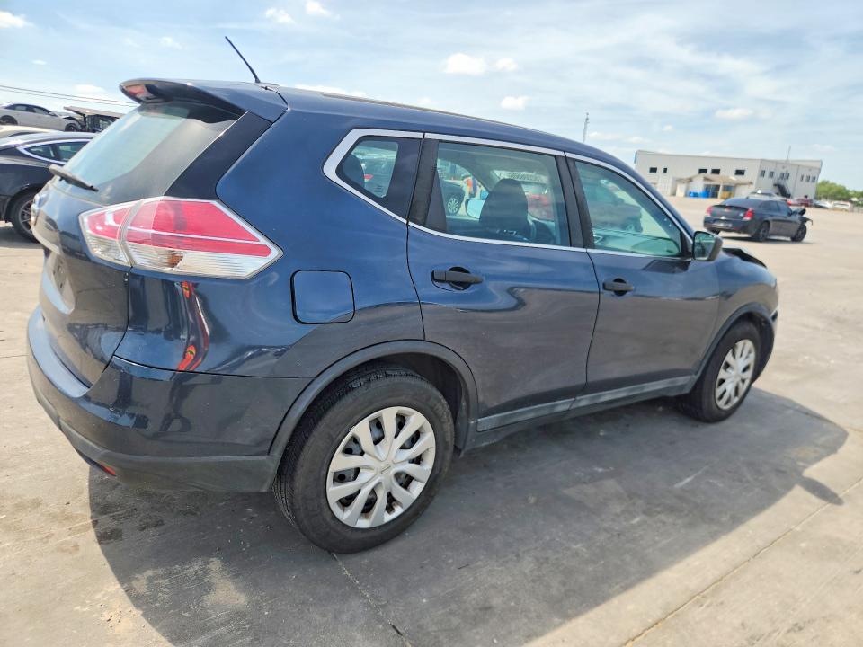 2016 Nissan VIN 5N1AT2MT1GC831927 COPART salvage auction — FRONT END, Tx - Salvage Vehicle Title, sold $1,400 on 2026-07-02 (photo 3)