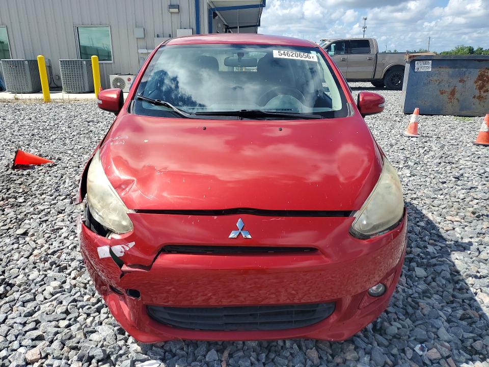 2015 Mitsubishi Mirage VIN ML32A4HJ8FH035117 COPART salvage auction — FRONT END, FL - CERT OF TITLE SLVG REBUILDABLE, sold $475 on 2026-07-24 (photo 5)