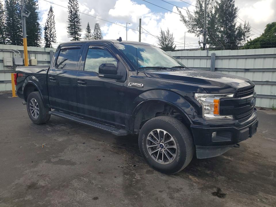 2018 Ford F-150 lightning VIN 1FTEW1E53JFE76742 COPART salvage auction — MECHANICAL, La - Cert Of Title-Salvage, sold $6,700 on 2026-07-08 (photo 4)