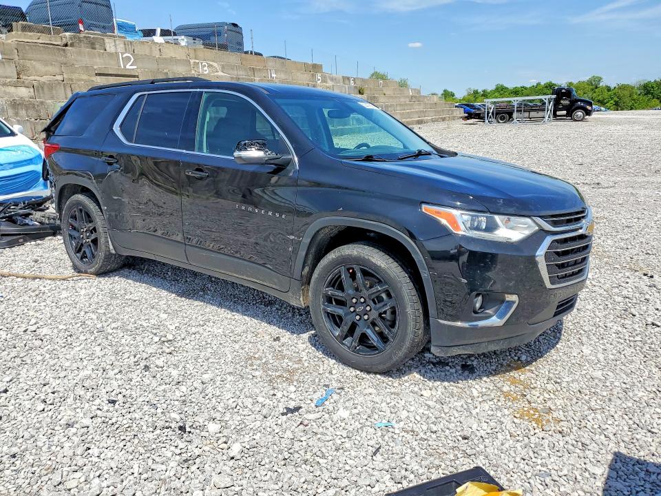 2021 Chevrolet Traverse VIN 1GNEVHKW9MJ256779 COPART salvage auction — REAR END, KY - CERT OF TITLE-SALVAGE (P), sold $3,900 on 2026-07-02 (photo 4)