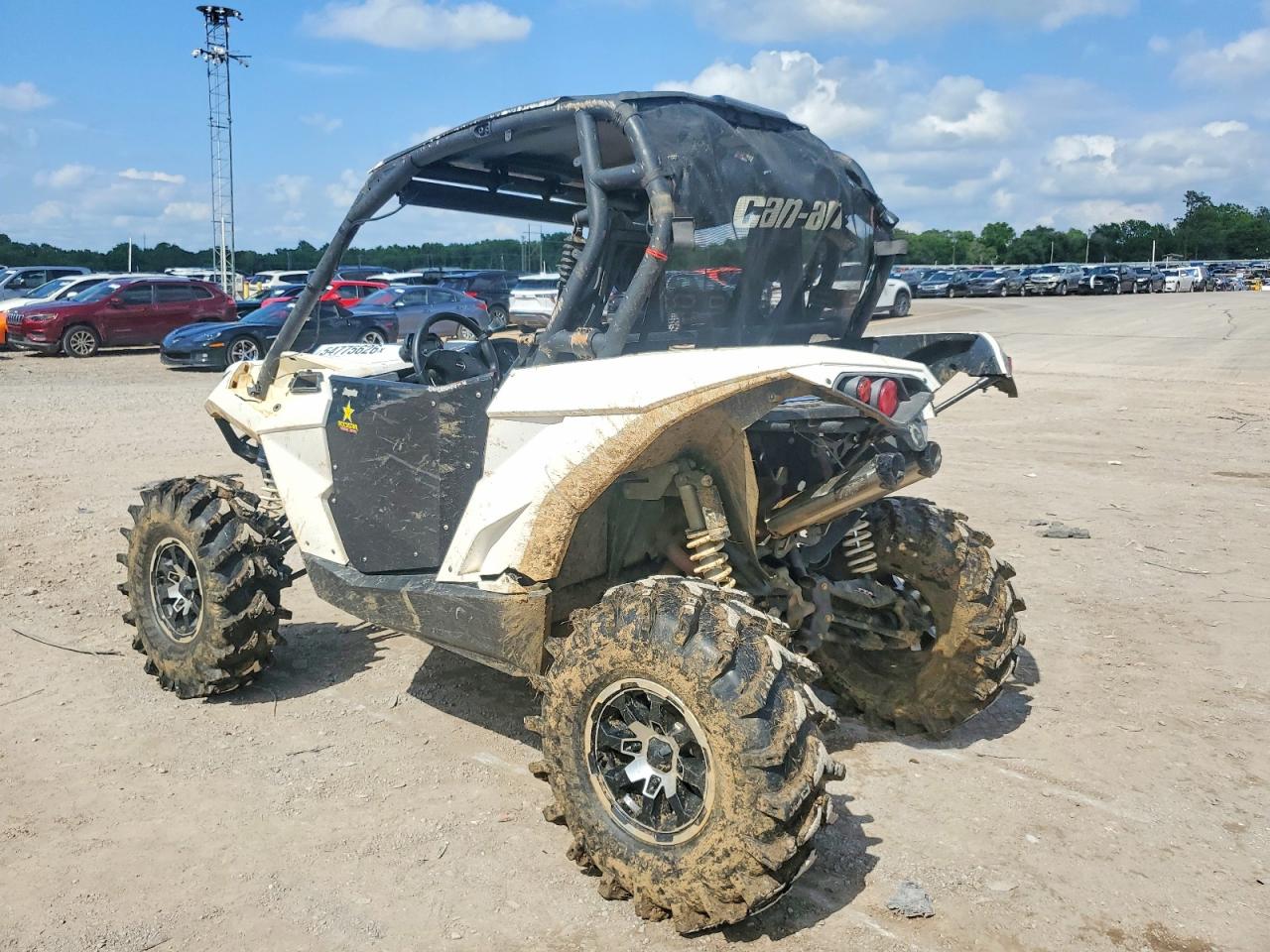 2017 Can-Am MAVERICK VIN 3JBPVAP21HJ000535 COPART salvage auction — All Over, OK - CERT OF TITLE-SALVAGE, sold $3,450 on 2026-07-09 (photo 3)