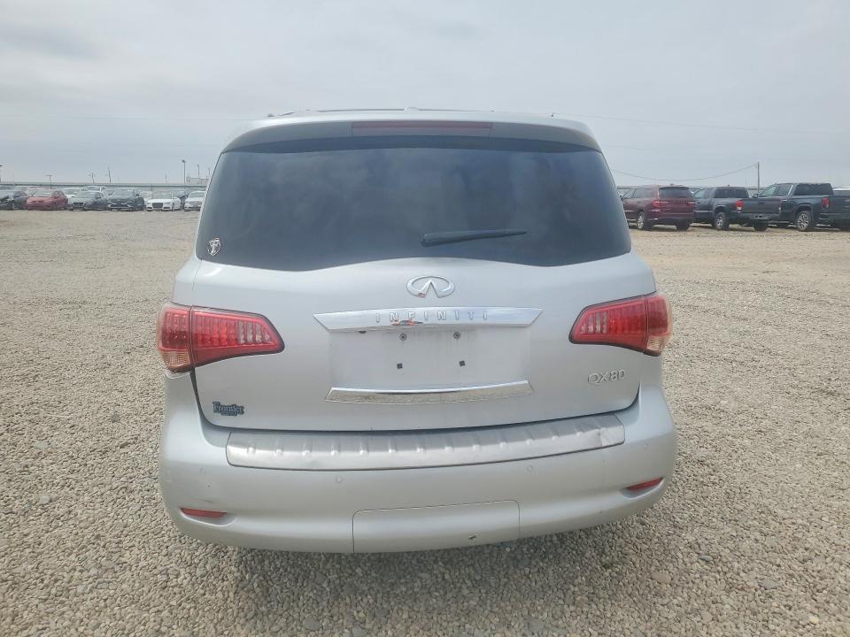 2017 Infiniti VIN JN8AZ2NE0H9153970 COPART salvage auction — REAR END, Tx - Salvage Vehicle Title, sold $3,550 on 2026-07-14 (photo 6)