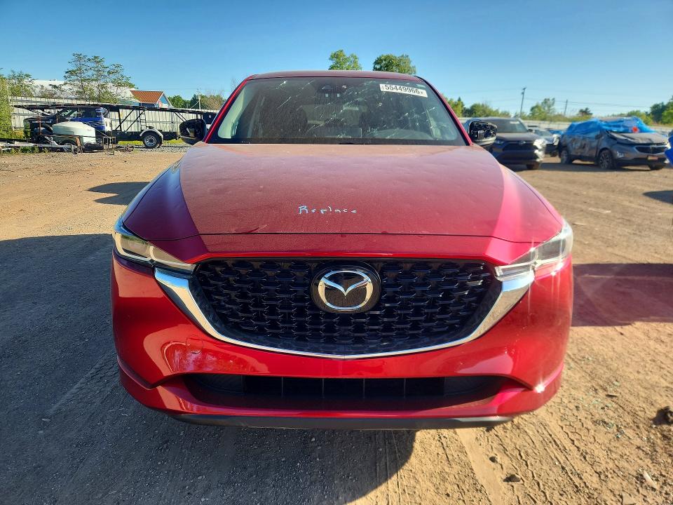 2024 Mazda VIN JM3KFBBL7R0474297 COPART salvage auction — HAIL, Oh - Cert Of Title-Salvage, sold $11,200 on 2026-07-06 (photo 5)
