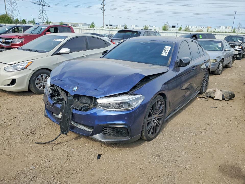 2018 BMW M5 VIN WBAJB9C51JB286938 COPART salvage auction — FRONT END, Il - Salvage Certificate, sold $10,000 on 2026-07-28 (photo 1)