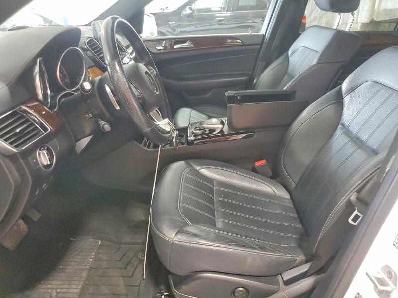 2017 Mercedes-benz Gls-klasse VIN 4JGDF6EE2HA989931 COPART salvage auction — FRONT END, Ny - Mv-907A Salvage Certificate, sold $6,700 on 2026-07-27 (photo 7)