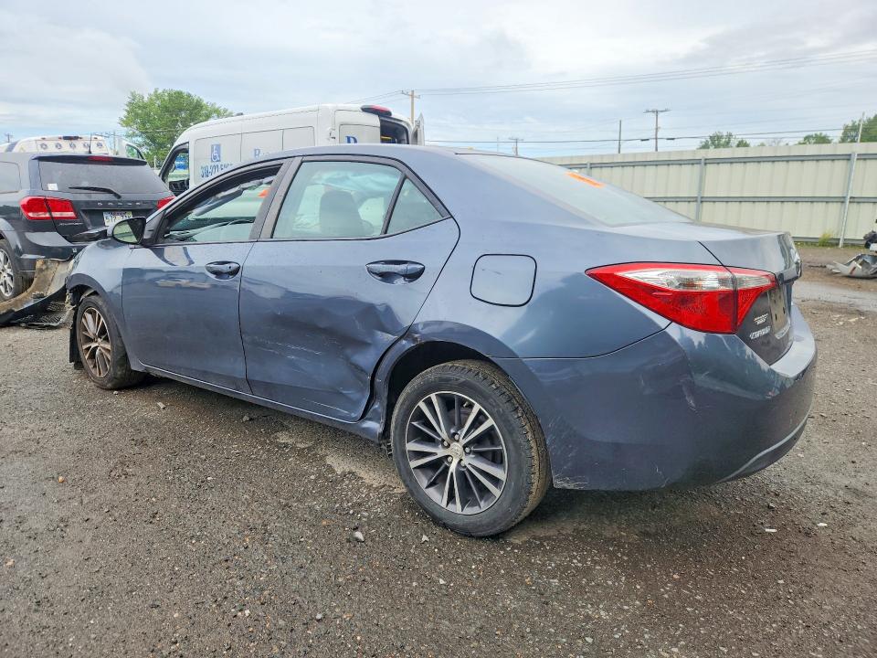 2016 Toyota Corolla VIN 5YFBURHE7GP378463 COPART salvage auction — FRONT END, La - Cert Of Title-Salvage, sold $1,450 on 2026-07-09 (photo 2)