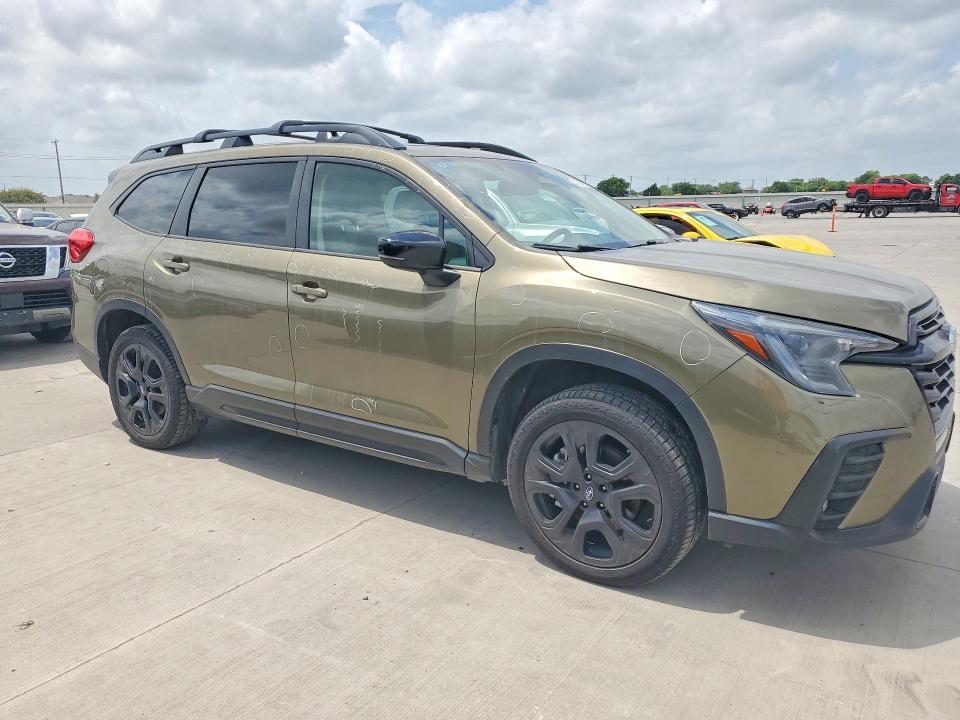 2024 Subaru Ascent VIN 4S4WMAHD3R3402985 COPART salvage auction — HAIL, Tx - Certificate Of Title, sold $8,500 on 2026-07-30 (photo 4)
