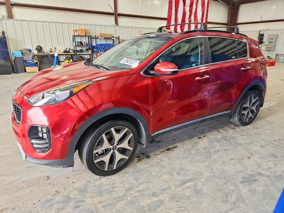 2019 Kia Sportage VIN KNDPR3A68K7625930 COPART salvage auction — MINOR DENT/SCRATCHES, Sc - Certificate Of Title, sold $2,100 on 2026-07-07 (photo 1)
