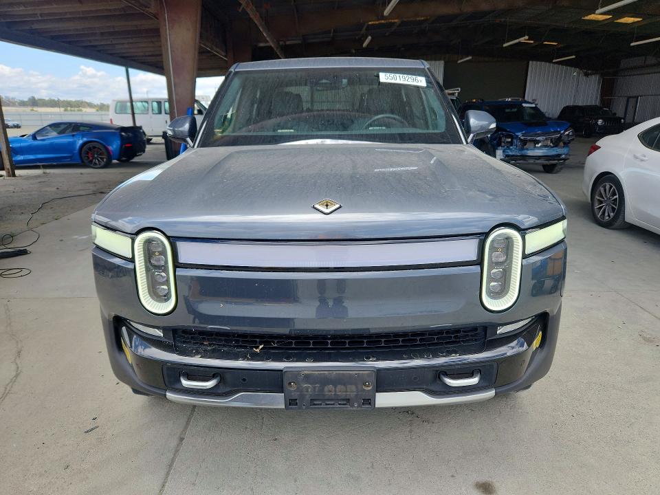2022 Rivian VIN 7FCTGAAA9NN013484 COPART salvage auction — REAR END, Ca - Salvage Certificate, sold $16,700 on 2026-07-13 (photo 5)