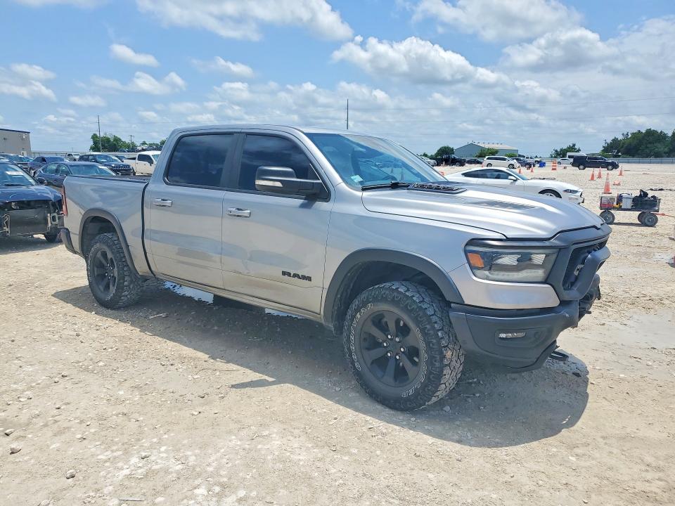 2022 Ram 1500 VIN 1C6SRFLT3NN284765 COPART salvage auction — FRONT END, Tx - Salvage Vehicle Title, sold $18,100 on 2026-07-09 (photo 4)