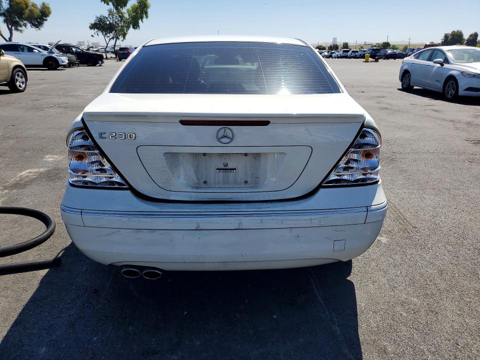 2007 Mercedes-benz C-klasse VIN WDBRF52H97A943528 COPART salvage auction — REAR END, Ca - Salvage Certificate, sold $325 on 2026-08-10 (photo 6)