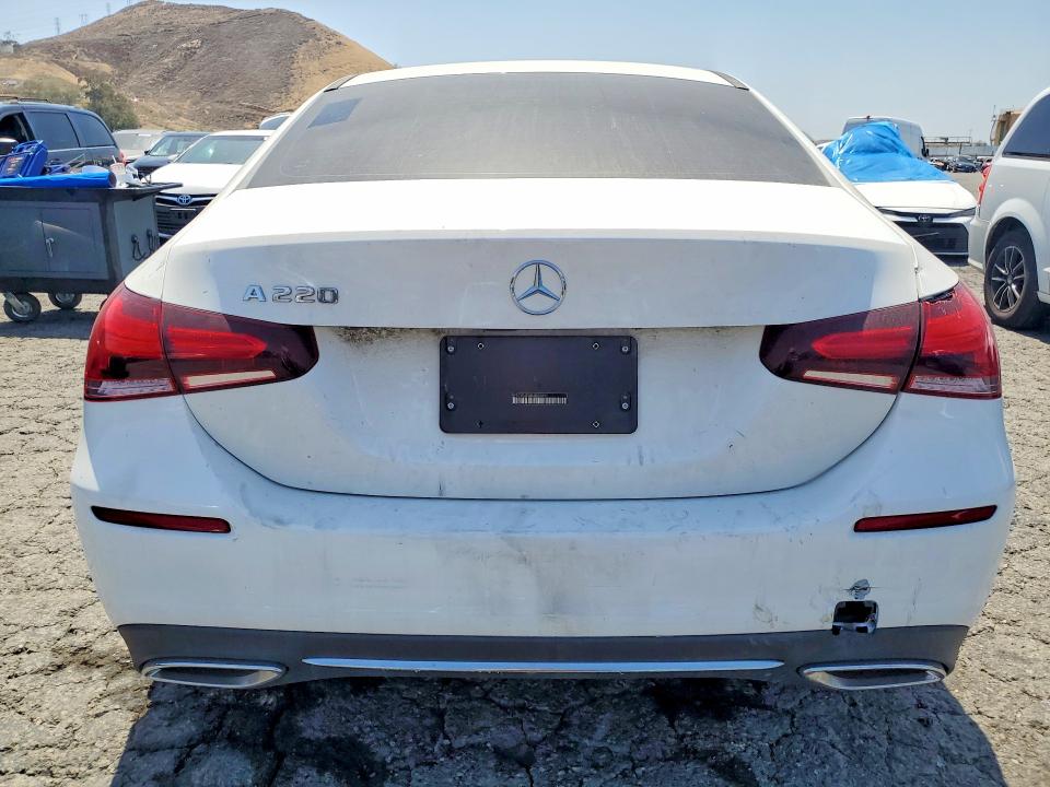2022 Mercedes-benz A-class VIN W1K3G4EB4NJ325882 COPART salvage auction — FRONT END, CA - DIS/DLR/EXP ONLY CLEAN TITLE, sold $2,600 on 2026-07-02 (photo 6)