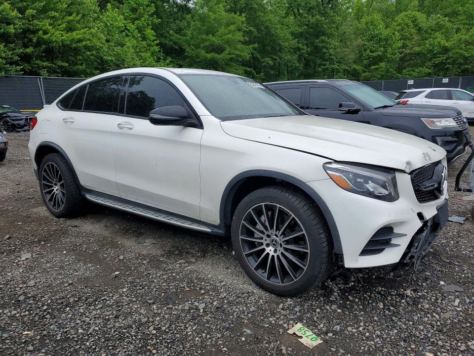 2019 Mercedes-benz Glc VIN WDC0J4KB8KF572012 COPART salvage auction — FRONT END, Salvage Title, sold $15,700 on 2026-07-31 (photo 4)