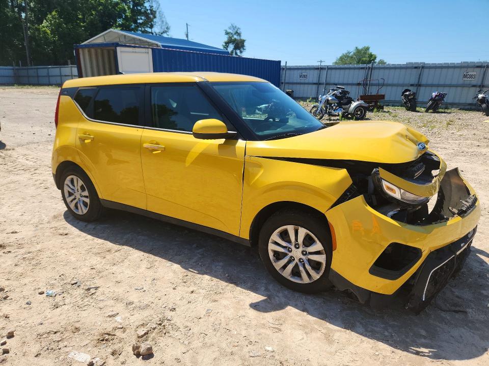 2020 Kia Soul VIN KNDJ23AUXL7110289 COPART salvage auction — FRONT END, Fl - Cert Of Title Slvg Rebuildable, sold $2,150 on 2026-07-31 (photo 4)