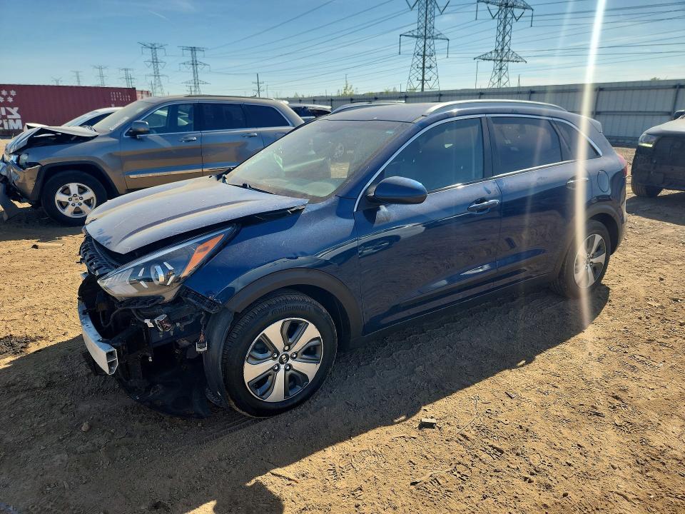 2020 Kia Niro VIN KNDCB3LC6L5439709 COPART salvage auction — FRONT END, Il - Salvage Certificate, sold $2,950 on 2026-07-14 (photo 1)